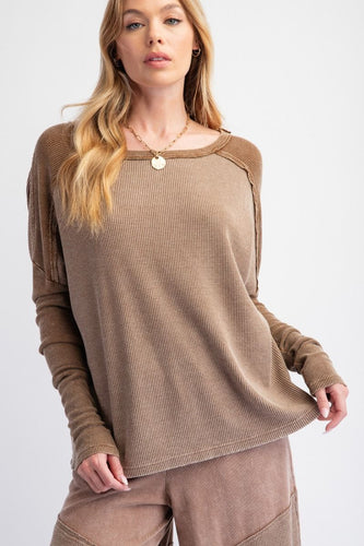 Send It Set {Top} by Easel - Mocha