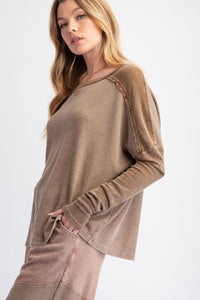 Send It Set {Top} by Easel - Mocha