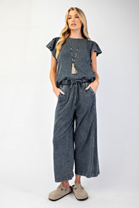 Keep it Real Set {Top} by Easel - Black