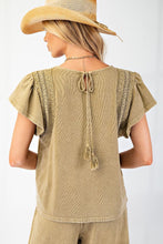 Load image into Gallery viewer, Keep it Real Set {Top} by Easel - Faded Olive