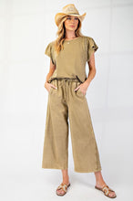Load image into Gallery viewer, Keep it Real Set {Top} by Easel - Faded Olive