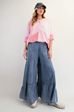 Load image into Gallery viewer, Candy Striper Pink Oversized Top