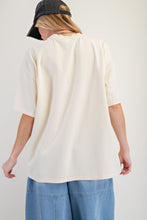 Load image into Gallery viewer, Cheetah Graphic Tee by Easel - Vanilla