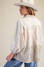 Load image into Gallery viewer, Serena Floral Patchwork Top