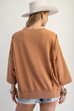Load image into Gallery viewer, Tied With A Bow Pullover - Camel