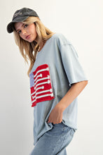 Load image into Gallery viewer, Bitsy Braided Flag Top - Dusty Blue