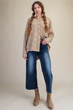 Load image into Gallery viewer, Magnolia Floral Button Down - Khaki