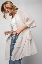 Load image into Gallery viewer, Hannah Relaxed Ruffle Cardigan