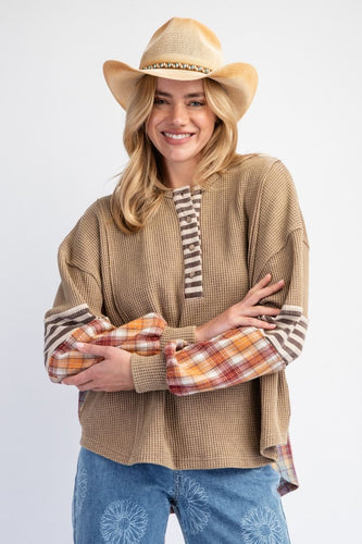 Easy Mix Thermal Top - Olive Mocha