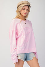 Load image into Gallery viewer, Flower Girl Knit Pullover - Light Pink