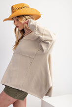 Load image into Gallery viewer, Gabby Oversized Sweater Top - Khaki