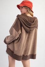 Load image into Gallery viewer, Jolee Thermal Hoodie - Brown