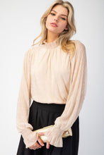 Load image into Gallery viewer, Glinda Smocked Blouse - Ivory