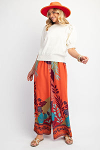 Clara Puff Sleeve Sweater Top - Ivory