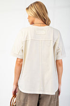 Load image into Gallery viewer, Ella Embroidered Floral Top - Ecru *Curvy*