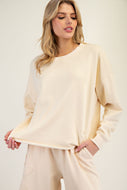 Flower Power Set {Top} by Easel - Beige