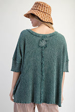Load image into Gallery viewer, Harlem Waffle Top - Emerald