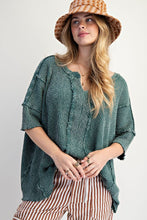 Load image into Gallery viewer, Harlem Waffle Top - Emerald
