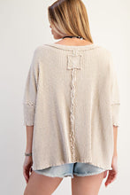 Load image into Gallery viewer, Harlem Waffle Top - Khaki