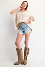 Load image into Gallery viewer, Harlem Waffle Top - Khaki