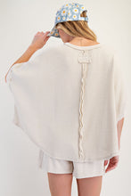 Load image into Gallery viewer, Emersyn Oversized Top - Khaki *Curvy*
