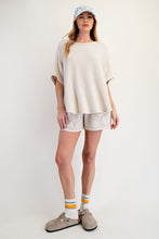 Load image into Gallery viewer, Emersyn Oversized Top - Khaki *Curvy*