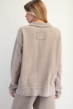 Load image into Gallery viewer, Asher Thermal Knit Pullover - Light Mocha