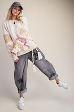 Load image into Gallery viewer, Layne Patch Sleeve Top - Natural