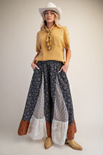 Load image into Gallery viewer, Kelly Washed Waffle Top - Mustard