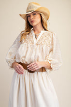 Load image into Gallery viewer, The Courtesy Blouse - Ivory