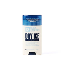 Load image into Gallery viewer, Duke Cannon Dry Ice Cooling Antiperspirant - Fresh Water &amp; Neroli