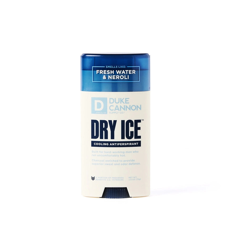 Duke Cannon Dry Ice Cooling Antiperspirant - Fresh Water & Neroli