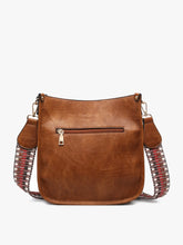 Load image into Gallery viewer, Chloe Crossbody w/ Guitar Strap - Denim Brown