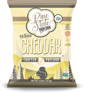 Pine State White Cheddar Popcorn 5oz