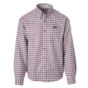 Men's L/S Hatfield Button-Down by Fieldstone - Red