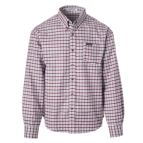 Men's L/S Hatfield Button-Down by Fieldstone - Red