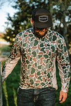 Load image into Gallery viewer, Fieldstone Roost Dry-Fit Camo Long Sleeve Tee