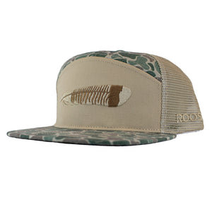 Fieldstone Roost Camo Turkey Feather Hat