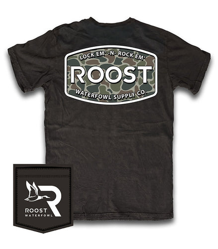 Fieldstone Roost Camo Logo Tee