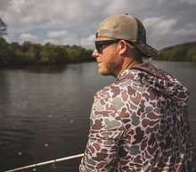 Load image into Gallery viewer, Fieldstone Dry-fit Camo Light Weight Hoodie