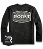 Fieldstone Roost Camo Logo Long Sleeve Tee - Black