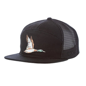 Fieldstone Youth Roost 7 Panel Duck Hat - Black
