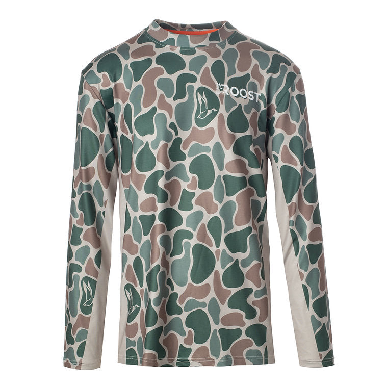 Fieldstone Roost Dry-Fit Camo Long Sleeve Tee