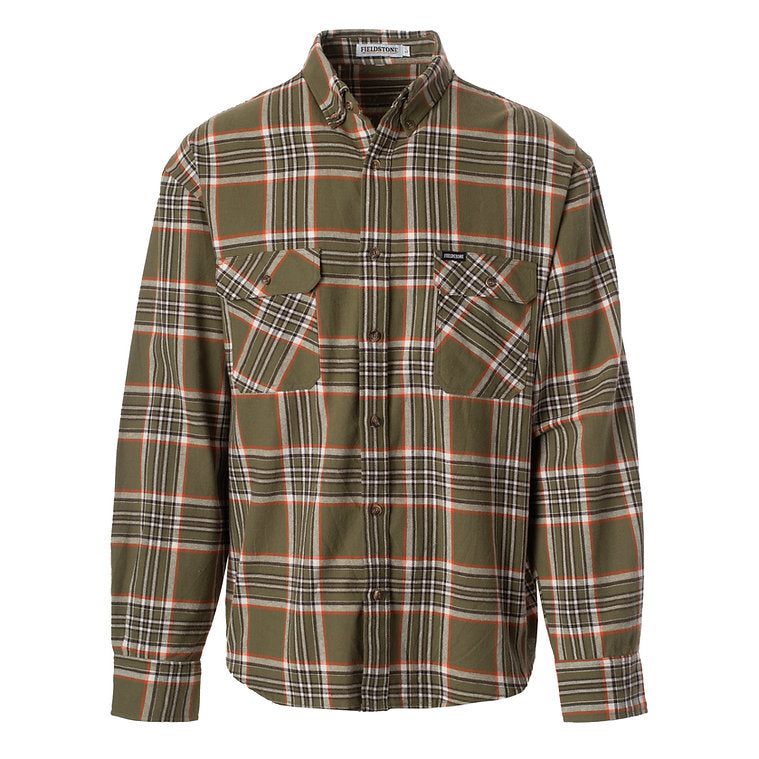 Fieldstone Cattleman Flannel Button Down - Green