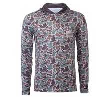 Load image into Gallery viewer, Fieldstone Dry-fit Camo Light Weight Hoodie