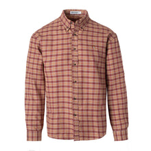 Load image into Gallery viewer, Fieldstone Roost Plaid Button Down - Maroon/Tan