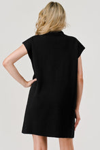 Load image into Gallery viewer, Malia Mock Neck Sweater Dress - Black