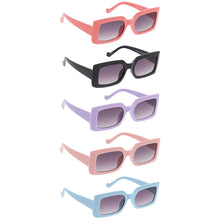 Load image into Gallery viewer, Kid&#39;s Retro Rectangle Sunglasses