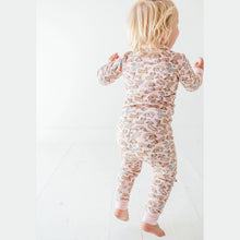 Load image into Gallery viewer, Magnolia Baby Long Pajamas - Dusty Rose Dachshund