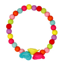 Load image into Gallery viewer, Vibrant Roses Flower Necklace &amp; Bracelet Set